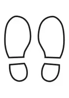 Vorschau - Mal- und Bastelvorlagen - Schuhparkplatz für die Garderobe - Deckblatt