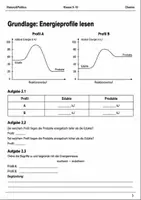 Vorschau - Arbeitsblätter - Reaktionsenergie Chemie Klasse 9–10 Basisscreening - Seite 2