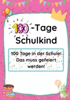 Vorschau - Mal- und Bastelvorlagen - 100-Tage-Schulkind I Stationskarten für den 100. Schultag - Seite 1