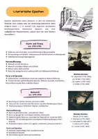 Vorschau - Merkblätter - Epochenübersicht - Lyrik - Deckblatt