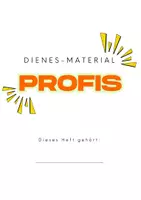 Vorschau - Arbeitsblätter - Dienes Material, Material für Posten + Dossier - Deckblatt