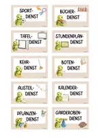 Vorschau - Bildkarten - Klassendienste Schildkrötenklasse - Seite 2