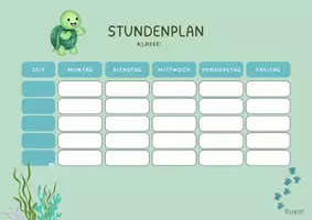 Vorschau - Anderer Materialtyp - Stundenpläne Schildkrötenklasse - Seite 2
