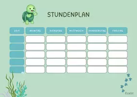 Vorschau - Anderer Materialtyp - Stundenpläne Schildkrötenklasse - Seite 3