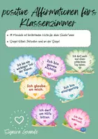 Vorschau - Bildkarten - positive Affirmationen fürs Klassenzimmer - Deckblatt
