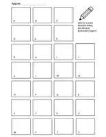 Vorschau - Arbeitsblätter - Vertretung - Kreativität & Alphabet - Deckblatt