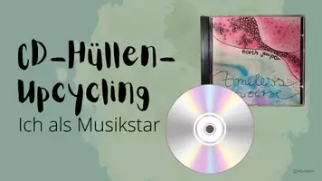 Vorschau - Arbeitsblätter - CD-Hüllen Upcycling - Kunstprojekt Klasse 9 / 10 - alte CDs - Seite 1