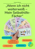 Vorschau - Fördermaterial/Inklusion - „Wenn ich nicht weiterweiß – Mein Selbsthilfe-Fächer“ - Deckblatt