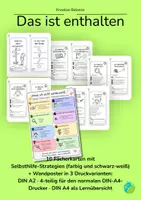 Vorschau - Fördermaterial/Inklusion - „Wenn ich nicht weiterweiß – Mein Selbsthilfe-Fächer“ - Seite 1