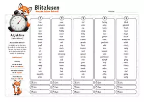 Vorschau - Spiele - ⚡ Blitzlesen - Knacke deinen Rekord (1.-2. Klasse) - Seite 2