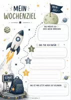 Vorschau - Arbeitsblätter - Wochenziel - Ziele setzen, reflektieren & Schritt für Schritt erreichen - Seite 1