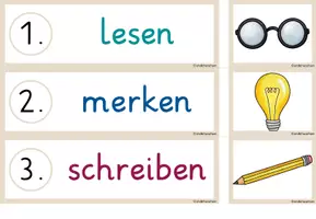 Vorschau - Spiele - Materialpaket Deutsch Klasse 1 Anfangsunterricht Schulanfang - Seite 3