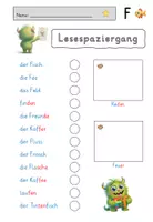 Vorschau - Arbeitsblätter - Ff Lesespaziergang - Seite 3