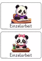 Vorschau - Präsentationen/Tafelbilder - Visualisierungen Sozialformen Pandaklasse - Seite 2