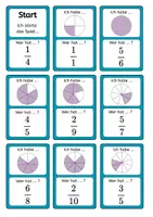 Vorschau - Spiele - Ich habe, wer hat? - Brüche erkennen - Mathe-Spiel Klasse 5/6 - Seite 2