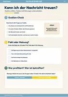 Vorschau - Arbeitsblätter - News-Check Freebie: Nachrichten verstehen (Tagespolitik) - Seite 2