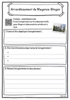 Aperçu - Inclusion - Arrondissement de Mayence-Bingen – Fiche : texte à trous, compréhension orale et mots mêlés - Page 3
