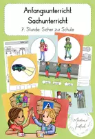 Vorschau - Stundenentwürfe - Materialpaket Anfangsunterricht Sachunterricht - Die ersten Stunde in Klasse 1 (Einschulung / Schulstart) - Seite 1