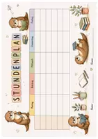 Vorschau - Poster - Stundenplan Otterklasse | 10 Stundenpläne - Seite 3