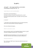 Vorschau - Arbeitsblätter - Materialpaket "Auf Lautsuche: sch, sp/st und ch" für Klasse 1 und 2 - Seite 1