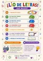 Vista previa - Juegos / Gamificación - ¡Lío de Letras! – Juego de palabras y vocabulario - página 1