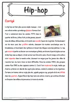 Aperçu - Inclusion - Hip-hop – Fiche : texte à trous, compréhension orale et mots mêlés - Page 2
