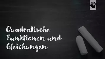 Vorschau - Unterrichtsreihen - Unterrichtsreihe: Quadratische Funktionen und Gleichungen - Seite 1