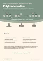 Vorschau - Stundenentwürfe - Polykondensation — Chemie Qualifikationsphase - Seite 1