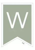 Voorbeeld - Vlaggenlijn welkom in groep - Pagina 1