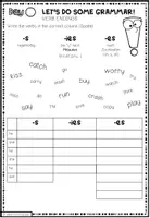 Vorschau - Arbeitsblätter - Englisch 6. Klasse – Grammatik, Reading, Writing und Wortschatz üben | Arbeitsheft, Übungsheft und Arbeitsplan mit Present Simple, Past Simple, Adjektivsteigerung, Modalverben, Daily Routines, Directions, Restaurant und Easter, Sekundarstufe - Seite 3