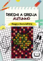 anteprima - Materiale per pittura e bricolage - Disegni a griglia - Modelli per l'autunno - Pagina di copertina