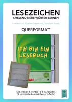 Vorschau - Arbeitsblätter - Lesezeichen | Neue Wörter spielend lernen - Seite 1