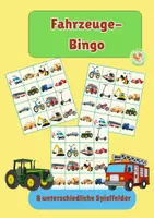 Vorschau - Spiele - Sprachförderung: Fahrzeuge Bingo - Deckblatt