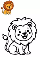 Vista previa - Hojas de trabajo - Cuaderno para colorear Animales - página 1