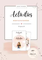 Vorschau - Stationenlernen - Activities – 2 Wortschatzräder | Englisch | Everyday Activities, Tasks & Actions - Deckblatt