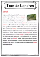 Aperçu - Inclusion - Tour de Londres – Fiche : texte à trous, compréhension orale et mots mêlés - Page 2