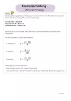 Vorschau - Arbeitsblätter - Zinsrechnung Übungsheft (Klasse 8) | Arbeitsblätter mit Lösungen, Tipp-Karten & Merkblätter - Seite 2