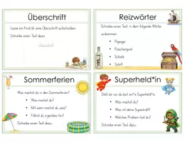 Vorschau - Bildkarten - freie Schreibzeit - Schreibanlässe (60 Karten) - Seite 2