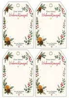 Vorschau - Bildkarten - Weihnachtsauszeit - liebevoller Teebeutel-Gruß - Seite 1