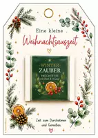 Vorschau - Bildkarten - Weihnachtsauszeit - liebevoller Teebeutel-Gruß - Deckblatt