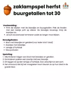 Voorbeeld - zaklampspel buurgetallen tot 30 herfst - Pagina 2
