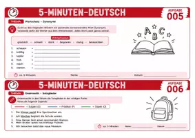 Vorschau - Arbeitsblätter - 67 Aufgaben: 5-Minuten-Deutsch! - Seite 3
