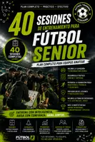 Vista previa - Unidades / Secuencias / Situaciones de Aprendizaje - 40 SESIONES DE ENTRENAMIENTO PARA FÚTBOL SENIOR - Portada