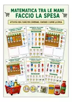 anteprima - Materiale di supporto/inclusione - MATEMATICA TRA LE MANI - FACCIO LA SPESA - Pagina di copertina