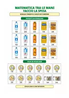 anteprima - Materiale di supporto/inclusione - MATEMATICA TRA LE MANI - FACCIO LA SPESA - Pagina 2