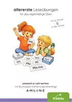 Vorschau - Arbeitsblätter - Silbenlesen-Üben leicht gemacht Klasse 1 - passend zu Lehrwerken mit A-M-L-I-N-E - Deckblatt