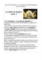 Aperçu - Kit pédagogique: dossier complet du mythe de la boite de Pandore - Page 1