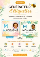 Aperçu - Affichage - Etiquettes_Prénom_personnalisable en 3 clics - Page de couverture