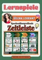 Vorschau - Spiele - Zeitleiste für den Klassenraum (+Bastelmappe & Interactive) - Deckblatt