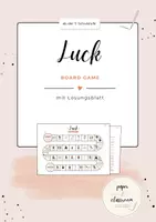 Vorschau - Stationenlernen - Luck & Superstitions – Board Game mit Bildern | Wortschatz spielerisch üben - Deckblatt